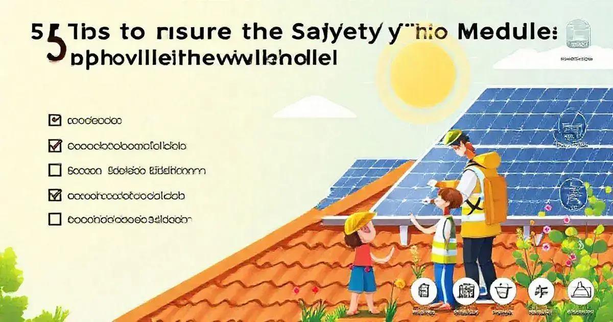 5 Dicas para Garantir a Segurança de Módulos Fotovoltaicos