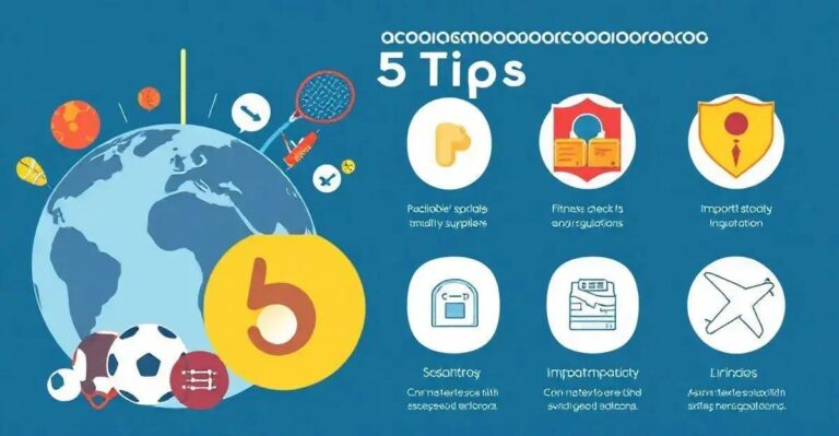 5 Dicas para Importar Produtos Esportivos da China com Segurança