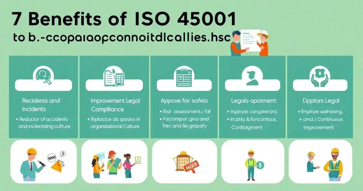 7 Benefícios da ISO 45001 para Segurança e Saúde Ocupacional