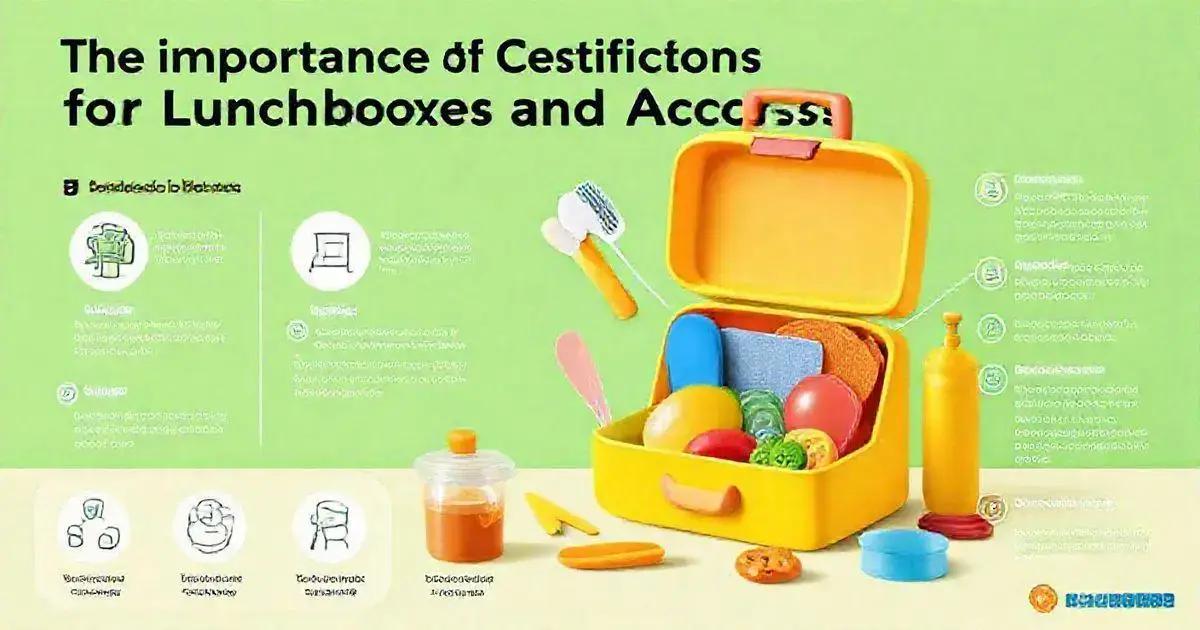A Importância da Certificação para Lancheiras e Acessórios: 5 Razões