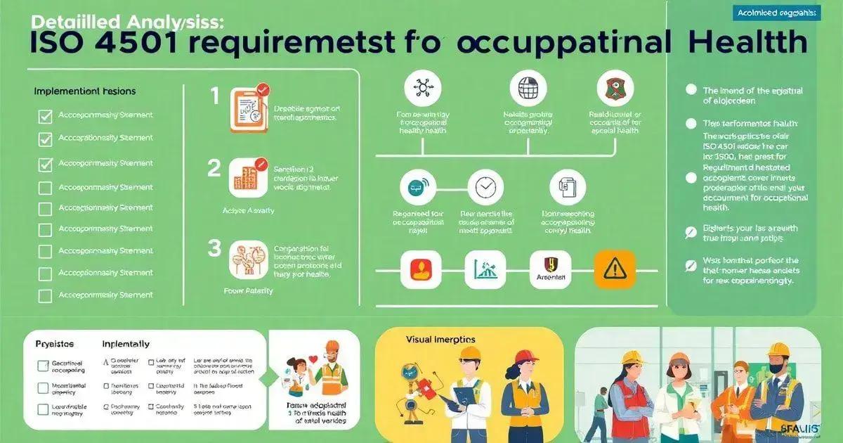Análise Detalhada dos Requisitos da ISO 45001 para Saúde Ocupacional