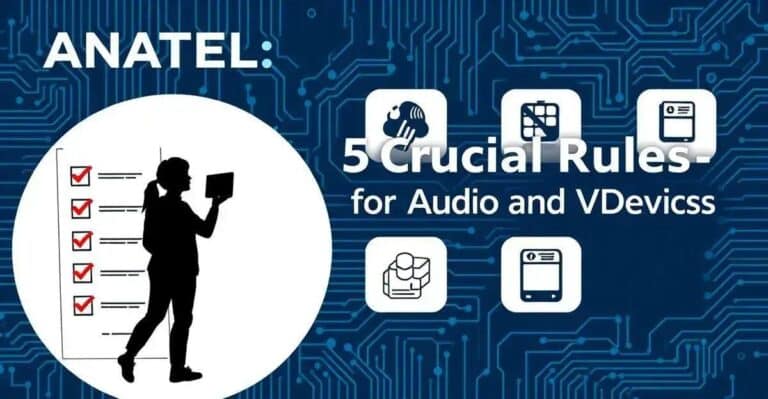 ANATEL: 5 Regras Cruciais para Dispositivos de Áudio e Vídeo