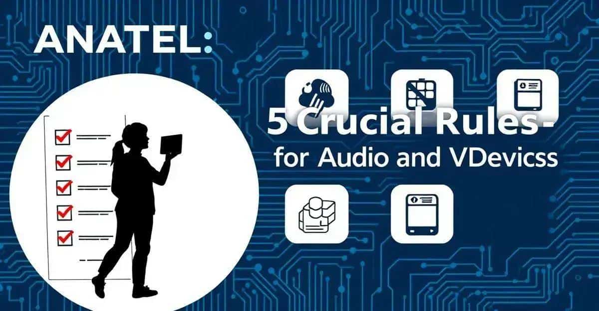 ANATEL: 5 Regras Cruciais para Dispositivos de Áudio e Vídeo