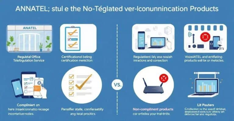 ANATEL e a Fiscalização de Produtos de Telecomunicação Online