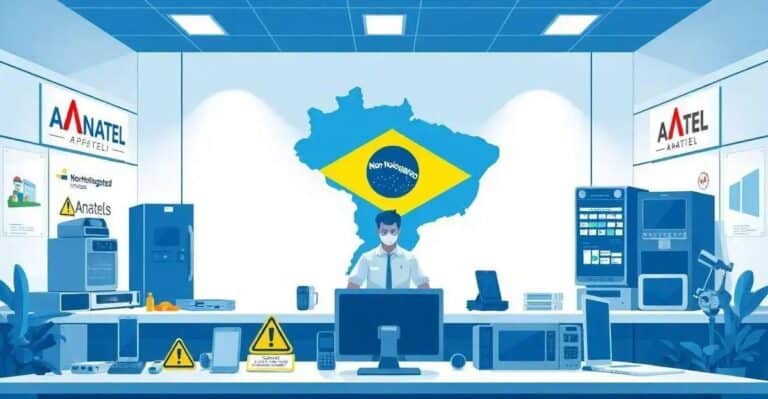 ANATEL: Fiscalização de Produtos Importados Sem Homologação