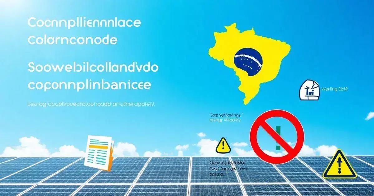 Benefícios da conformidade para o setor solar