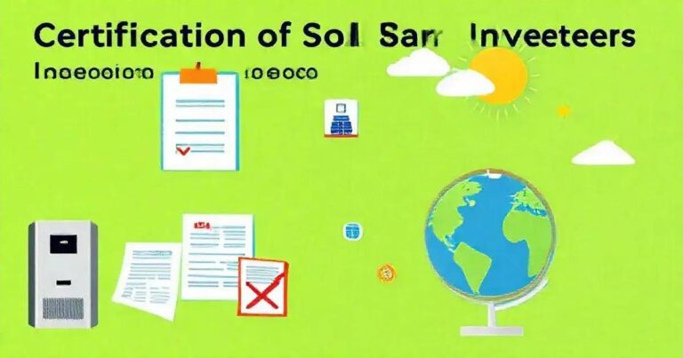 Certificação de Inversores Solares: 5 Requisitos Essenciais para Importação