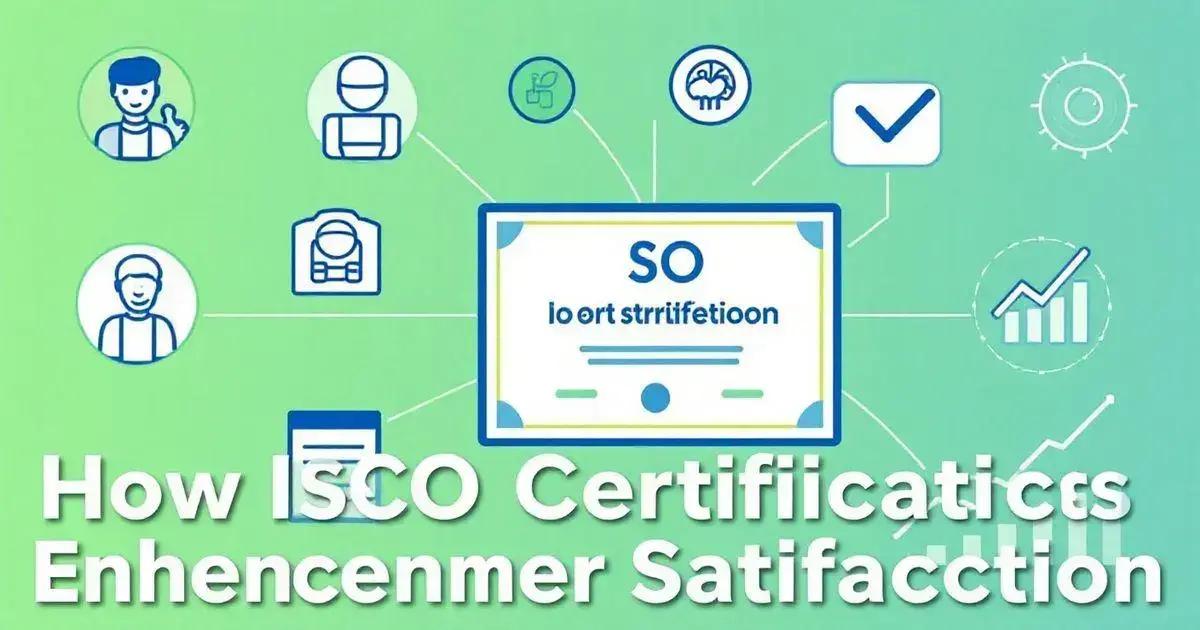 Como a Certificação ISO Melhora a Satisfação do Cliente