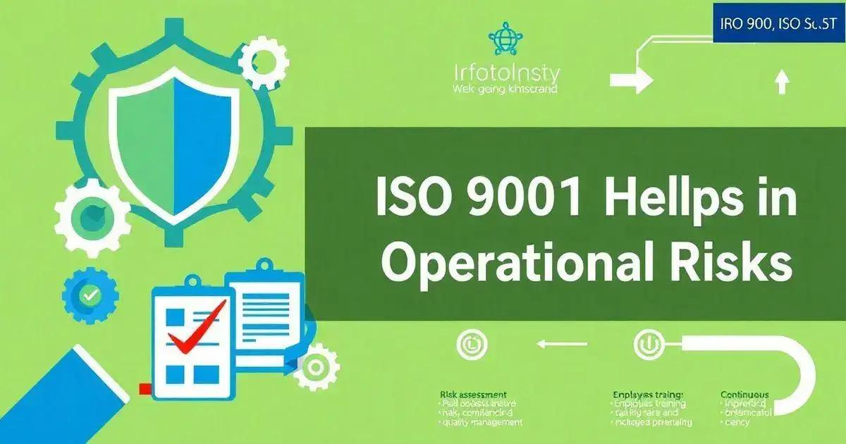 Como a ISO 9001 Ajuda na Mitigação de Riscos Operacionais