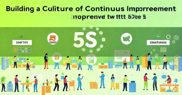 Como Criar uma Cultura de Melhoria Contínua com o 5S: 5 Passos Práticos