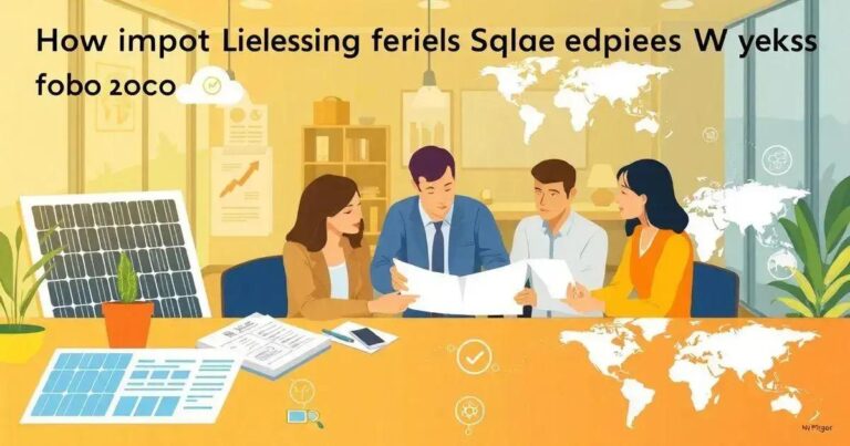 Como Funciona o Licenciamento de Importação de Equipamentos Solares: Guia Completo