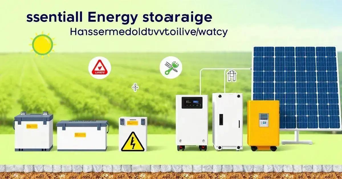 Componentes de Armazenamento de Energia