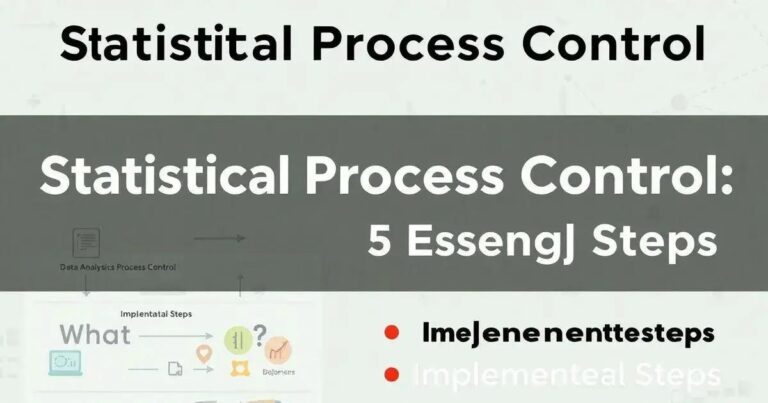 Controle Estatístico de Processos: 5 Passos Essenciais para Iniciantes