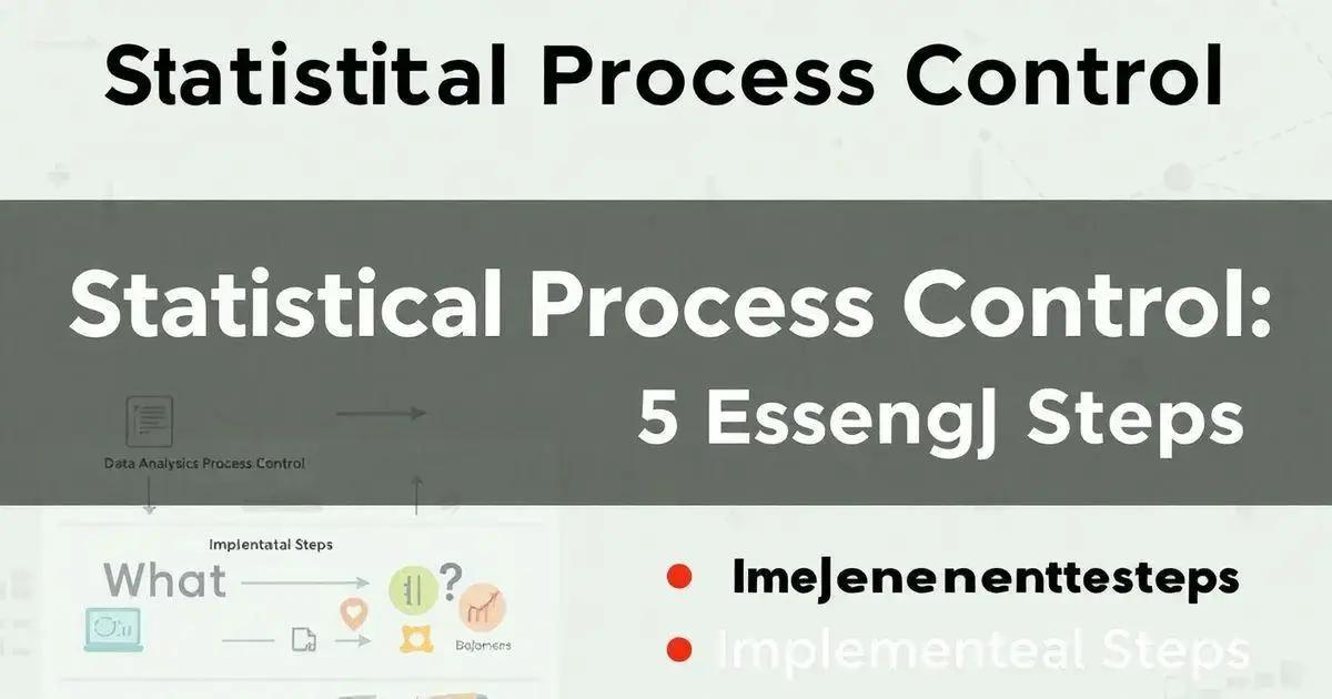 Controle Estatístico de Processos: 5 Passos Essenciais para Iniciantes