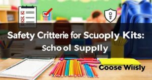 Critérios de Segurança para Kits de Artigos Escolares: O Que Você Precisa Saber