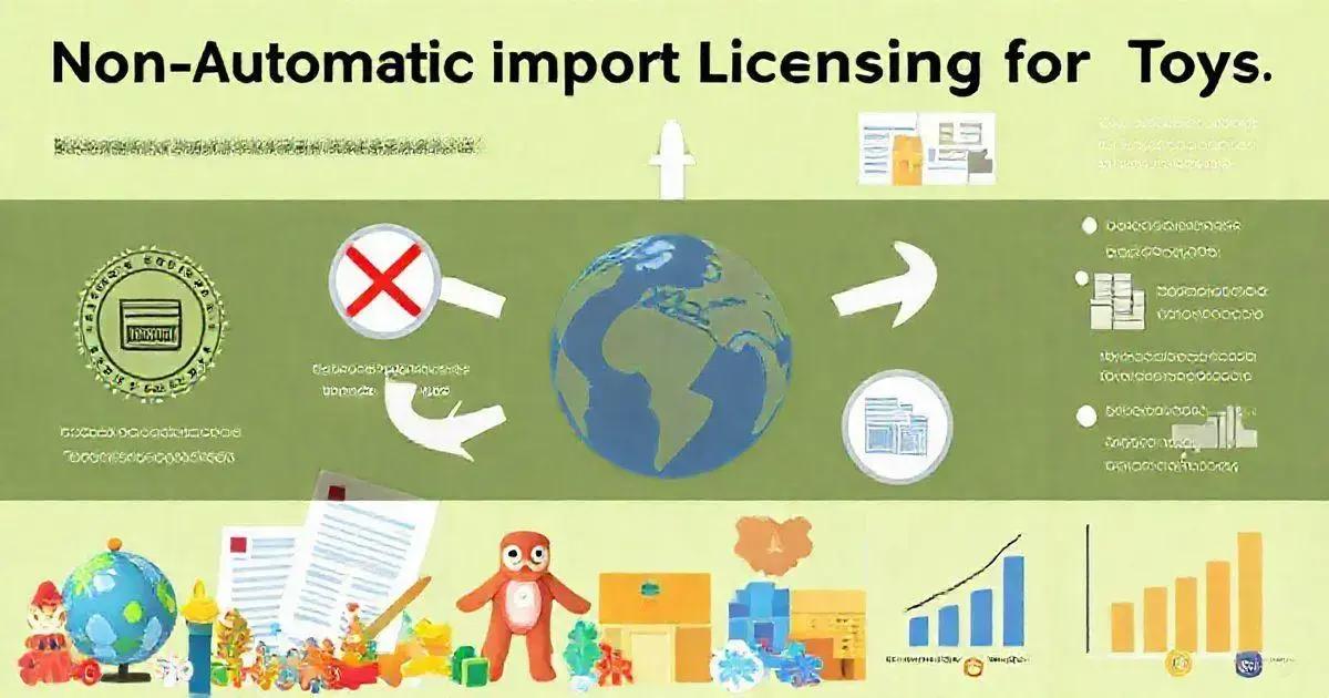 Entenda o Licenciamento de Importação Não Automática para Brinquedos