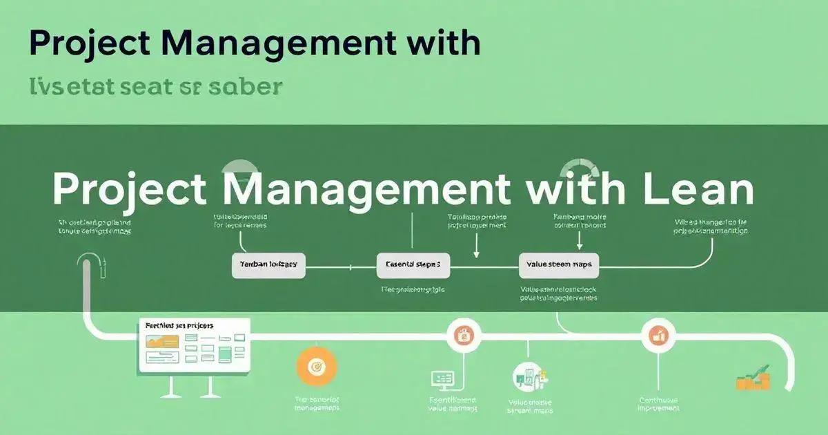Gestão de Projetos com Lean: 5 Passos Práticos para o Sucesso