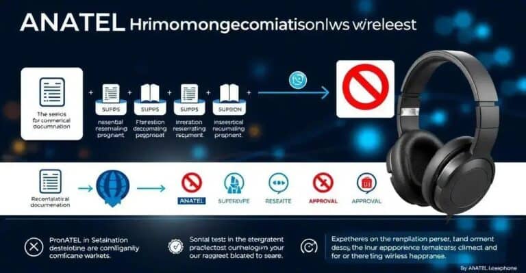 Homologação ANATEL para Fones de Ouvido Sem Fio: Como Funciona?