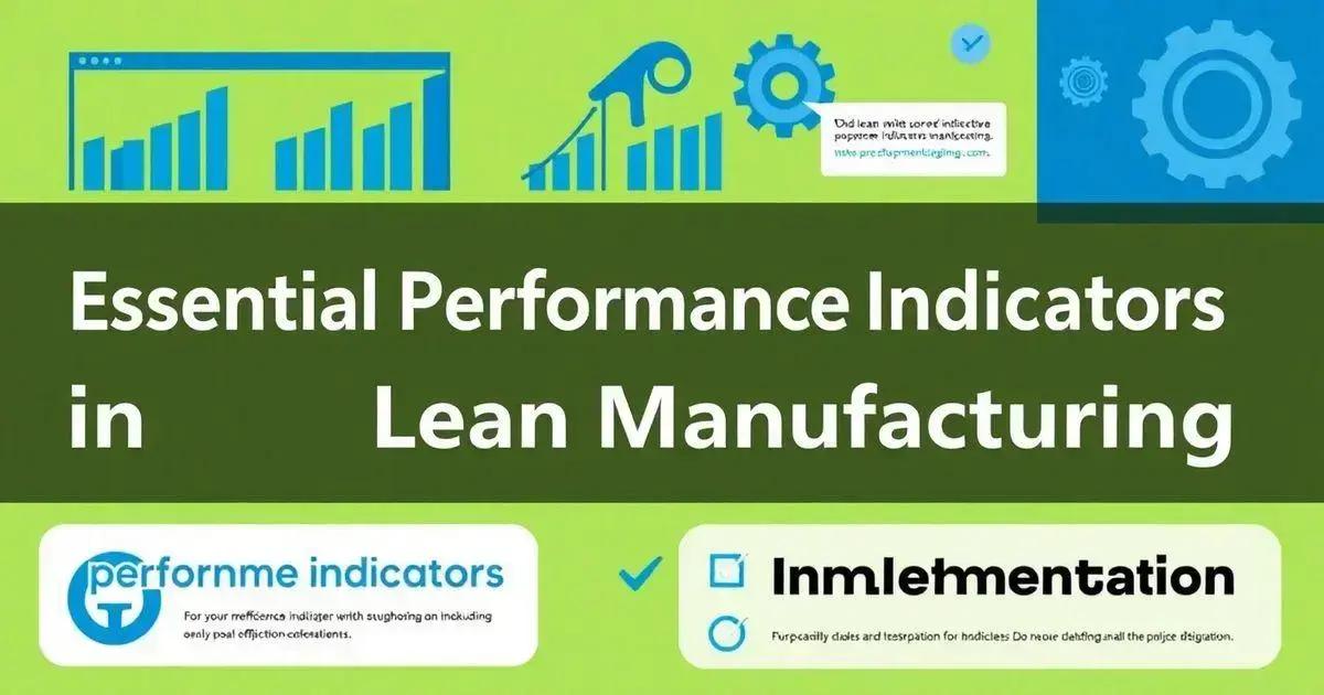 Importância dos indicadores no Lean Manufacturing