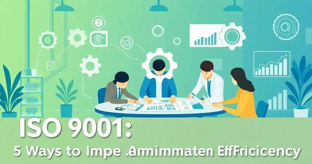 ISO 9001: 5 Formas de Melhorar a Eficiência Administrativa