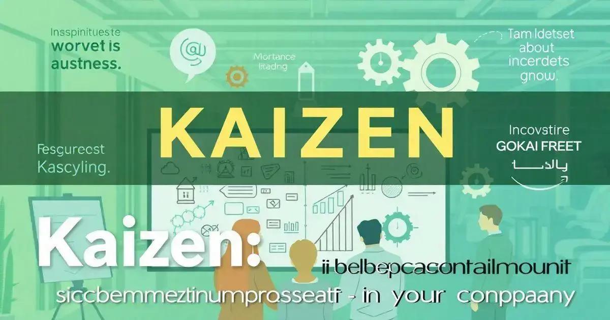 Kaizen: 5 Passos Para Implementar a Melhoria Contínua na Sua Empresa