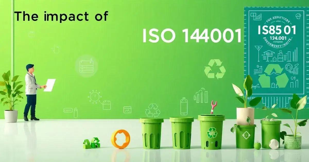 O Impacto da ISO 14001: Redução de Resíduos e Eficiência Ambiental
