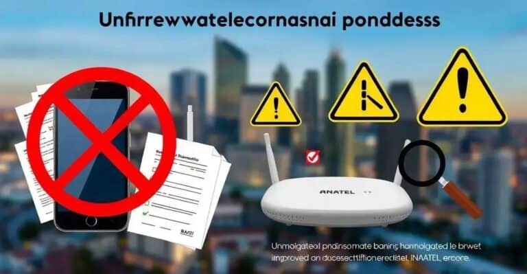 O Que Acontece com Produtos de Telecomunicação Sem Homologação ANATEL?