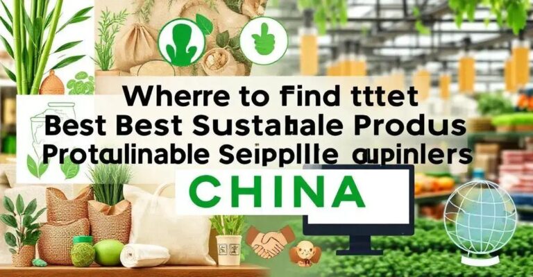 Onde Encontrar os Melhores Fornecedores de Produtos Sustentáveis na China