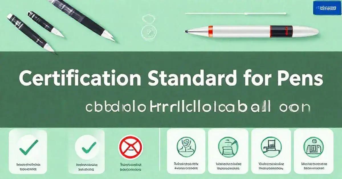 Principais Normas para Canetas Esferográficas