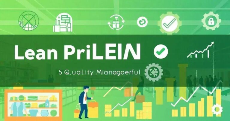 Princípios Lean: 5 Estratégias para Gestão de Qualidade no Varejo