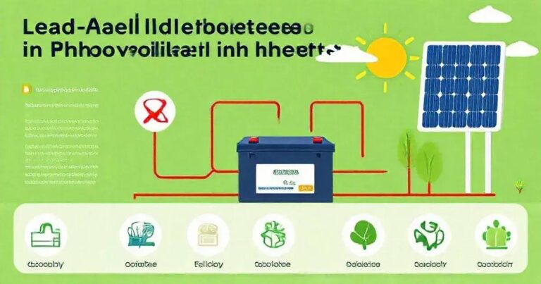 Requisitos Essenciais para Baterias de Chumbo-Ácido em Sistemas Fotovoltaicos