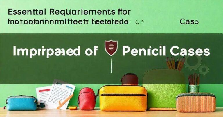 Requisitos Essenciais para Certificação de Estojos Escolares Importados