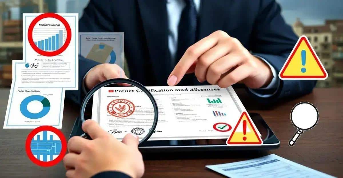 Verificação de Certificações e Licenças