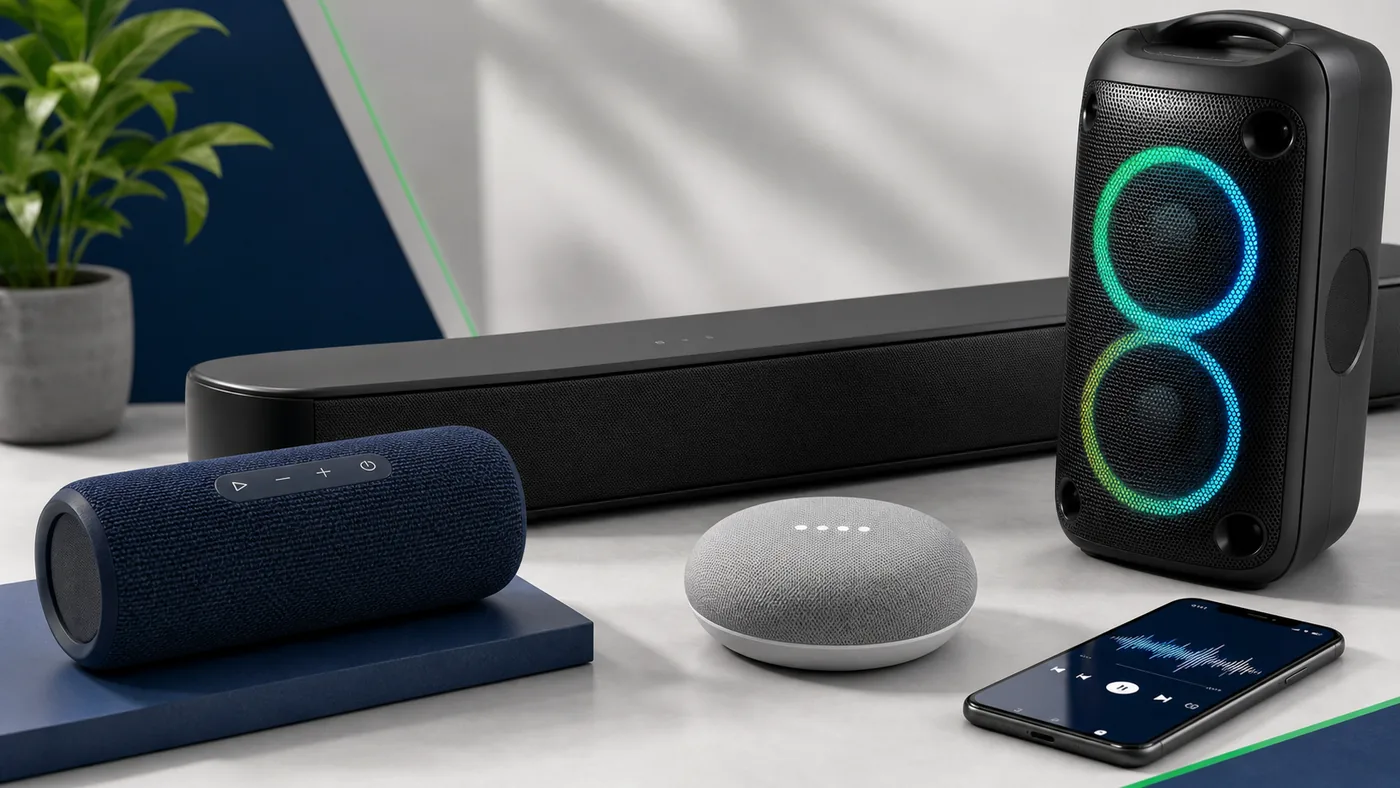 Caixa de som Bluetooth e produtos de áudio para certificação ANATEL