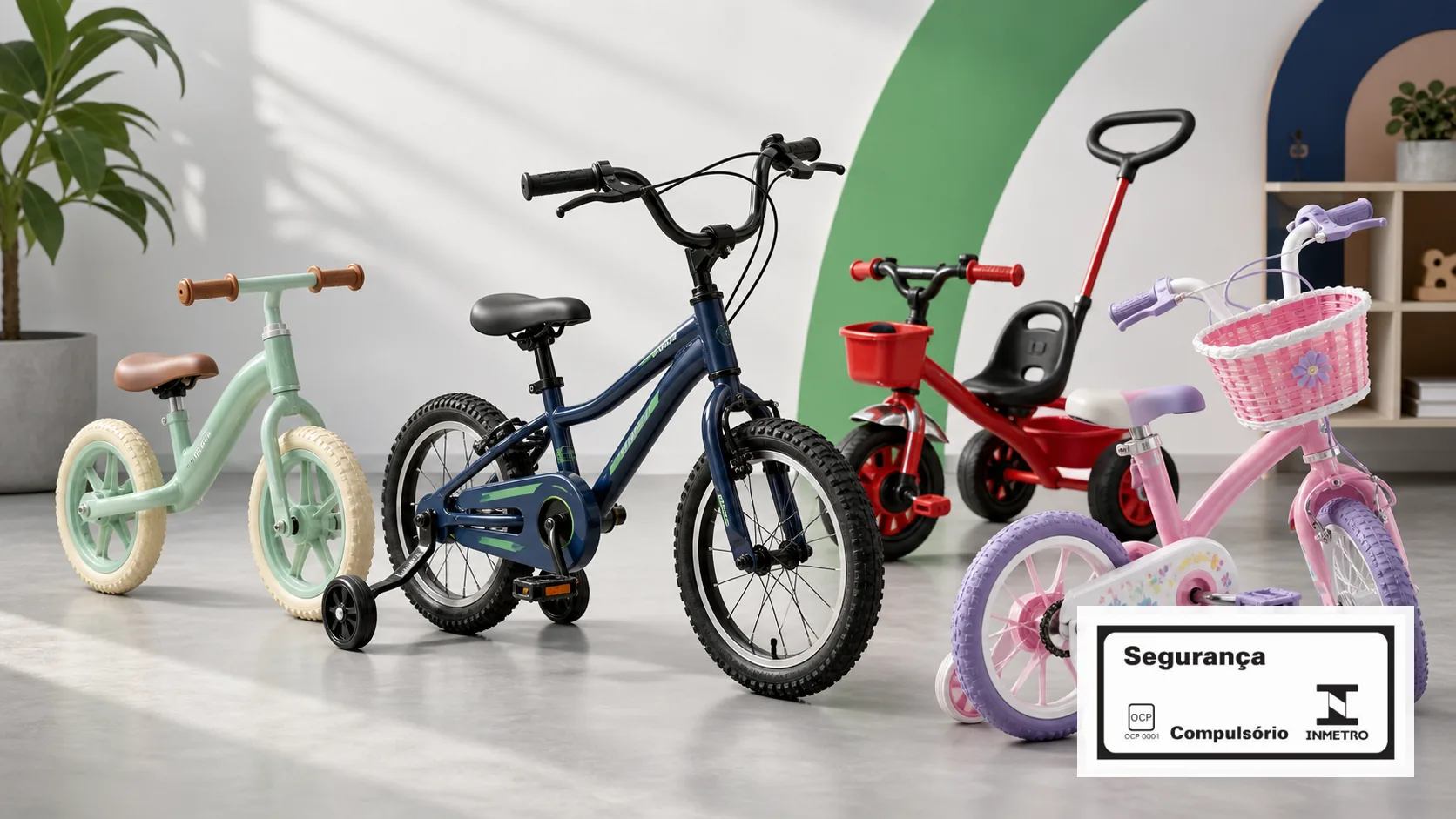 Certificação de bicicleta infantil INMETRO
